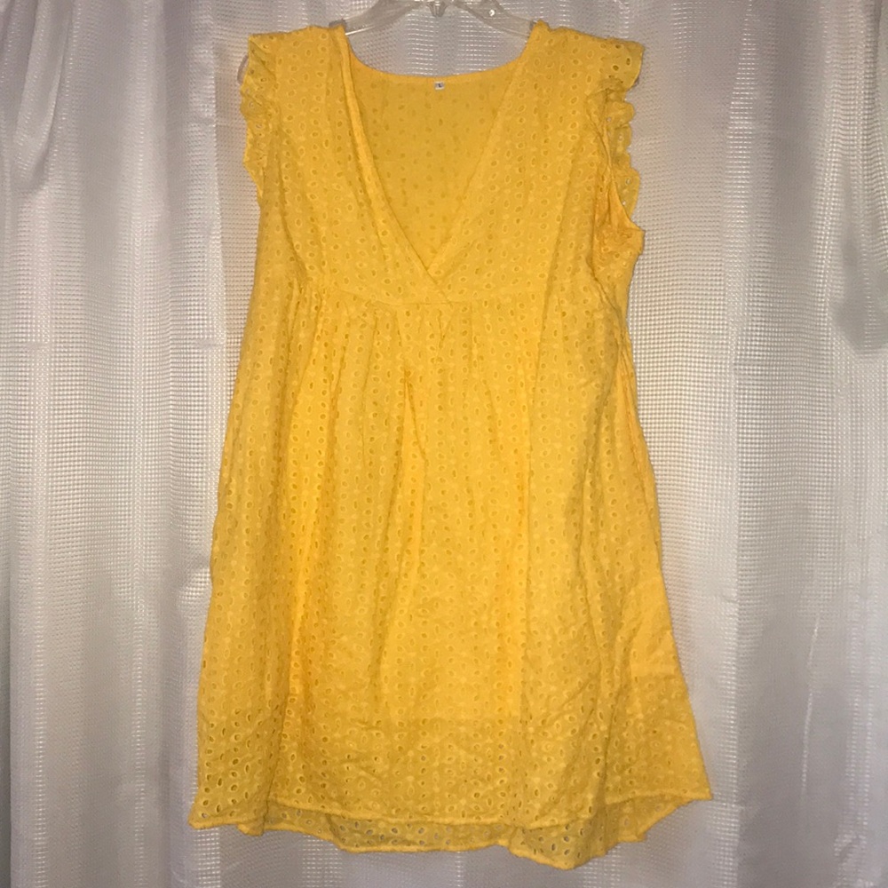 Yellow dress
